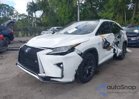 2016 Lexus Rx 450H F Sport из США, поврежденный, VIN 2T2BGMCA3GC002465
